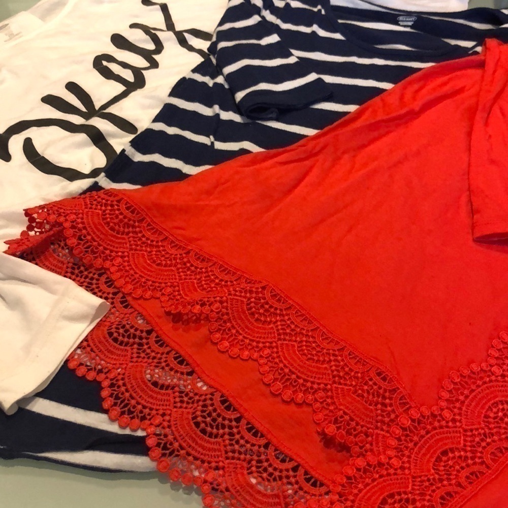 Bundle of 3 Old Navy Tunic Style Shirts 14